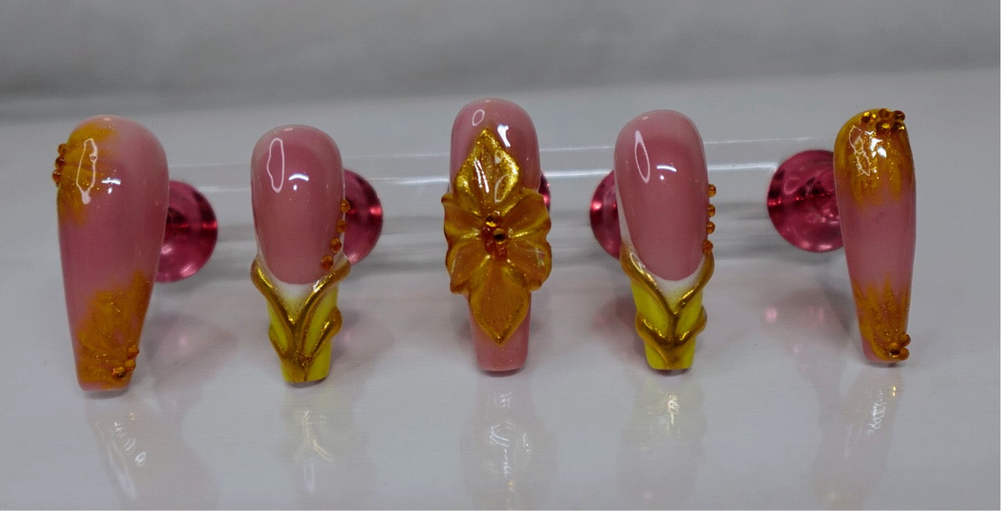 Tier 3 nail art example