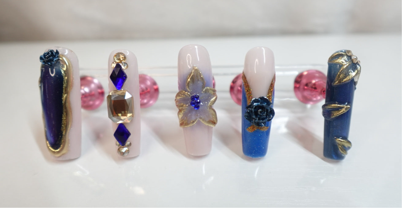 Tier 3 nail art example