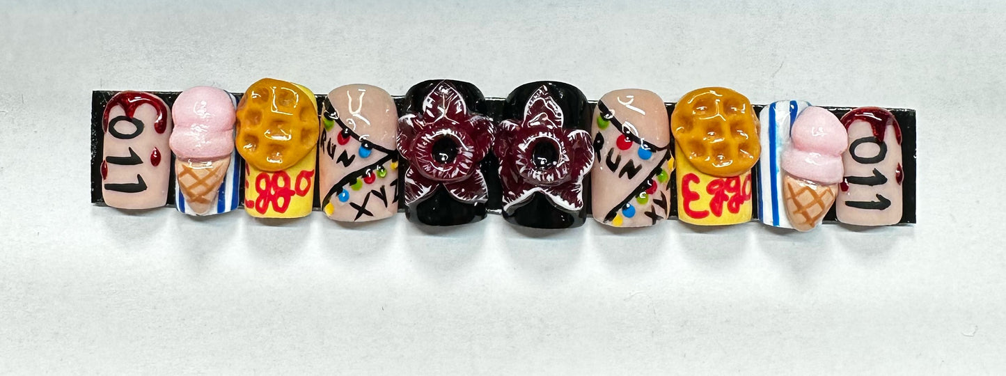 Tier 3 nail art example